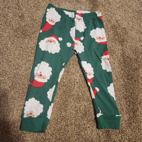 Carter's 12 Months Christmas Pajama Pants - Picture 5 of 6